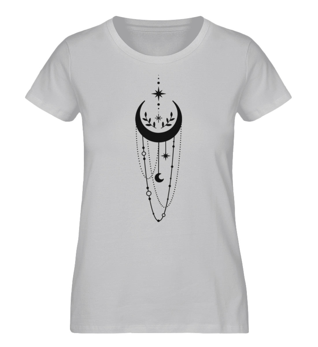 Organic Damen T-Shirt SYMBOLS IV Grau (Meliert)