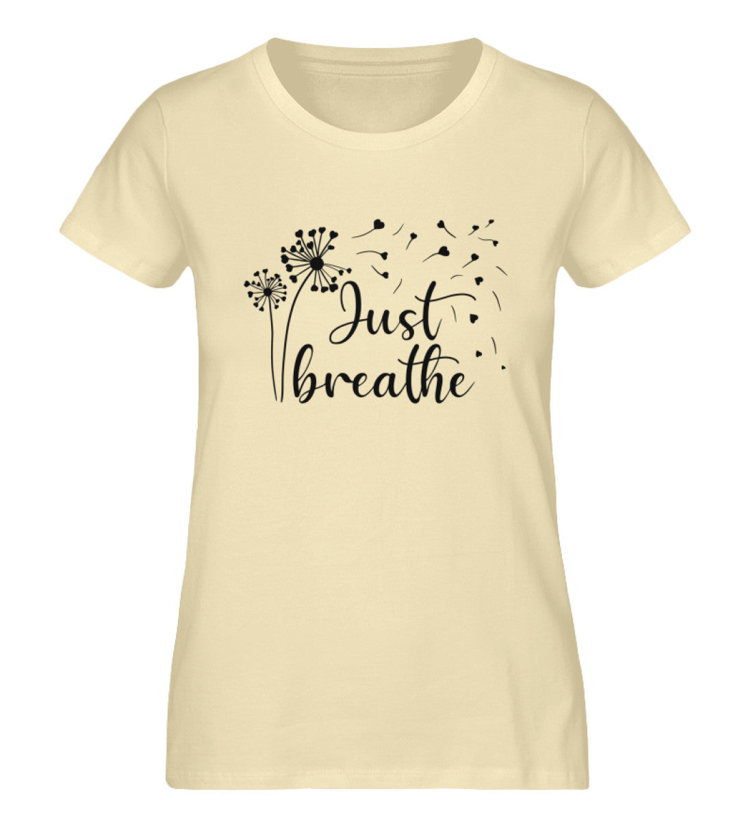 Organic Damen T-Shirt BREATHE Natural Raw