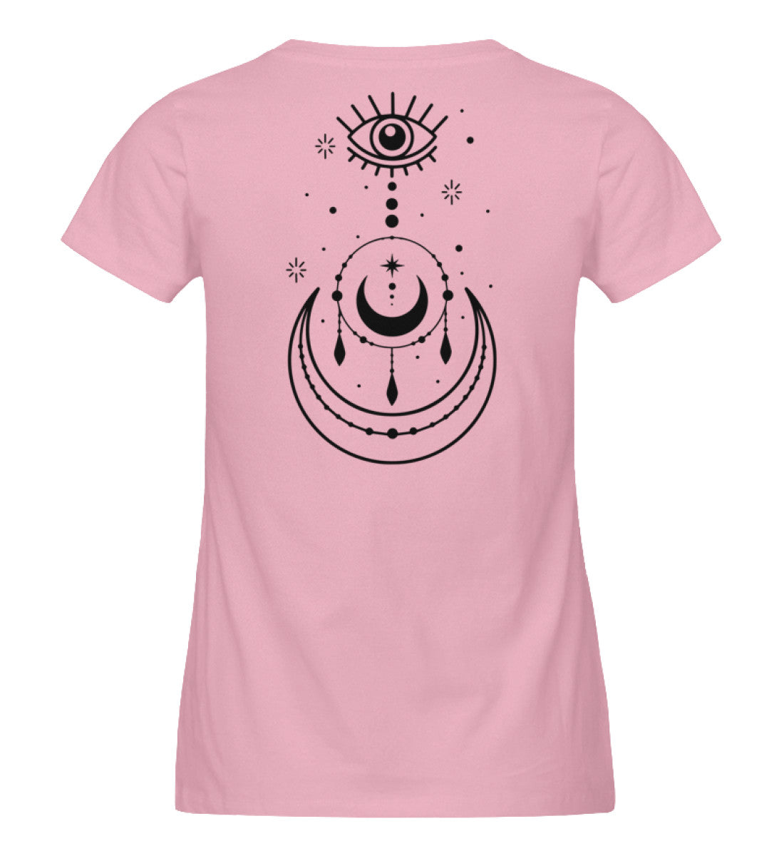 Organic Damen T-Shirt SYMBOLS VI Cotton Pink