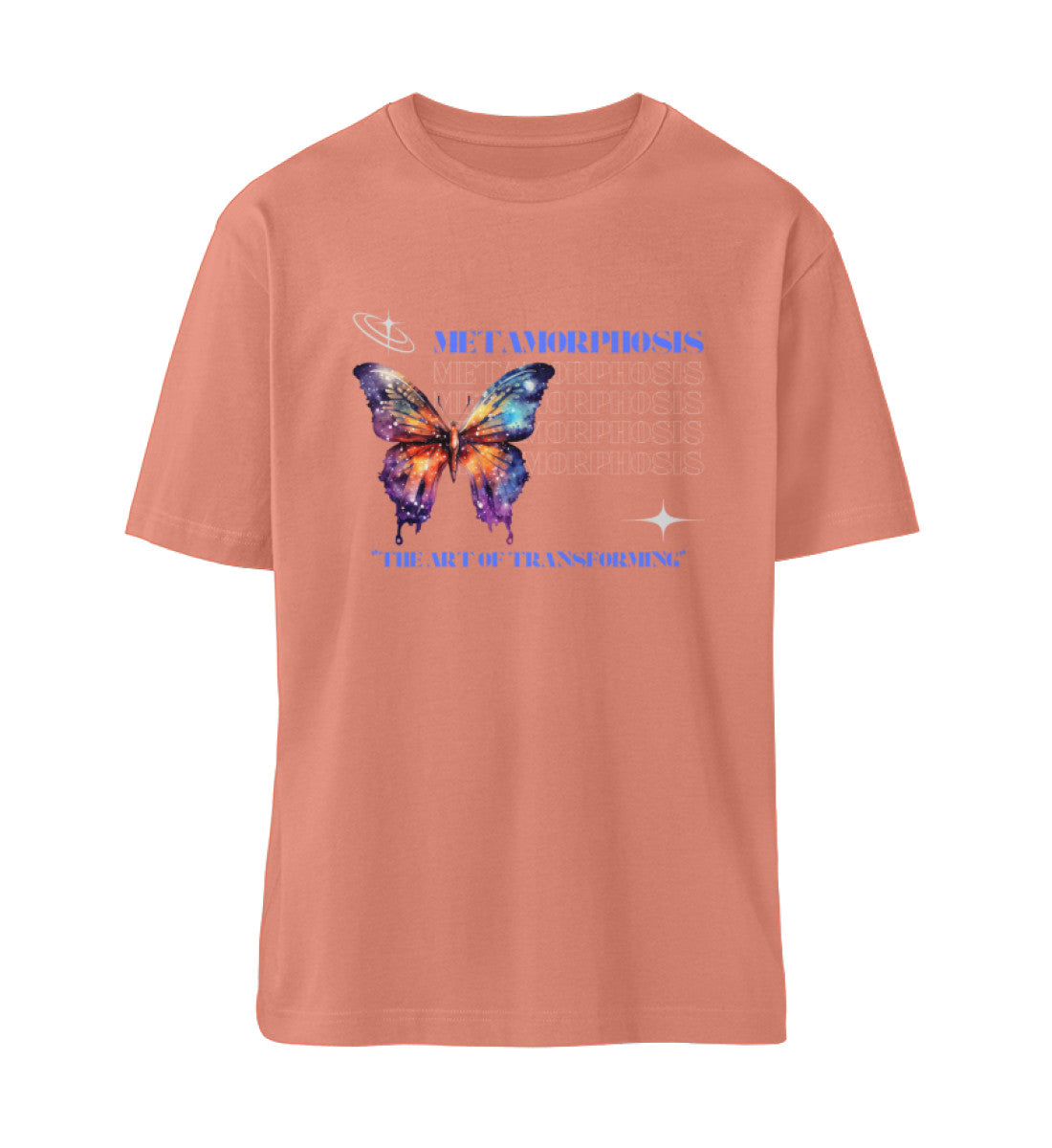 Unisex T-Shirt "BUTTERFLY" - Rose Clay