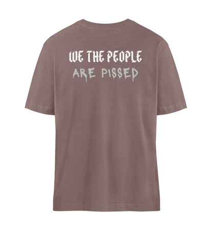 Organic Unisex Relaxed T-Shirt "WE´RE PISSED" Kaffa Coffee