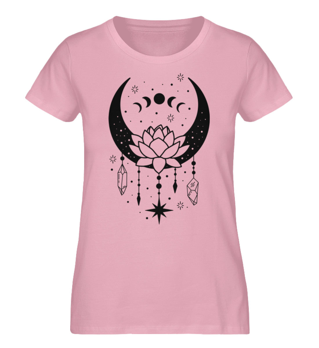 Organic Damen T-Shirt SYMBOLS II Cotton Pink