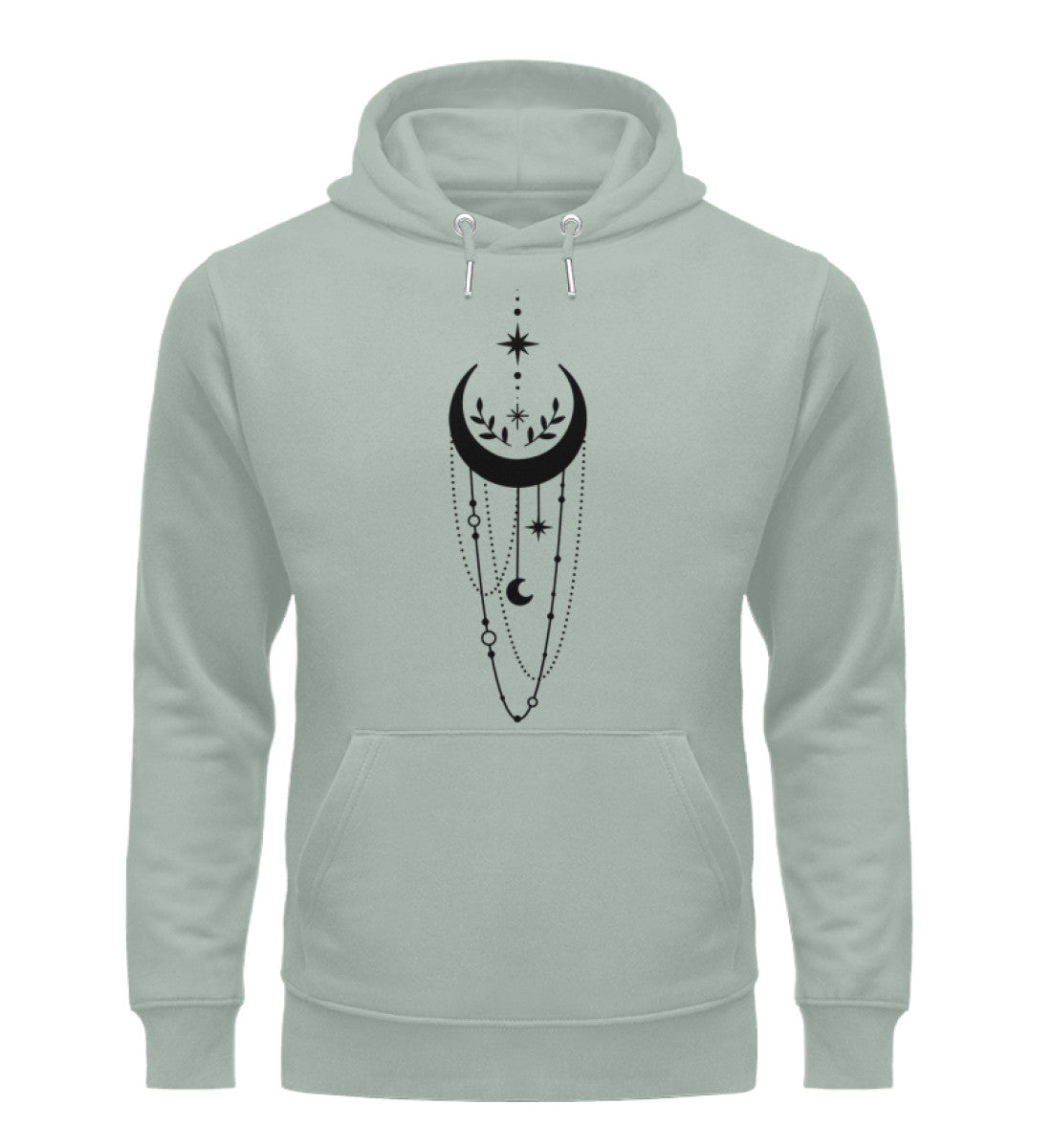 Organic Unisex Hoodie SYMBOLS IV Aloe