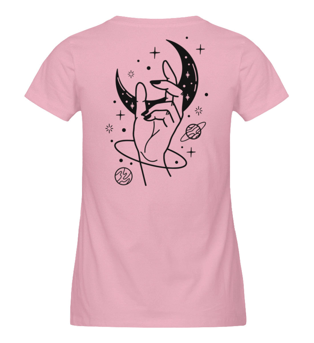 Organic Damen T-Shirt SYMBOLS VII Cotton Pink