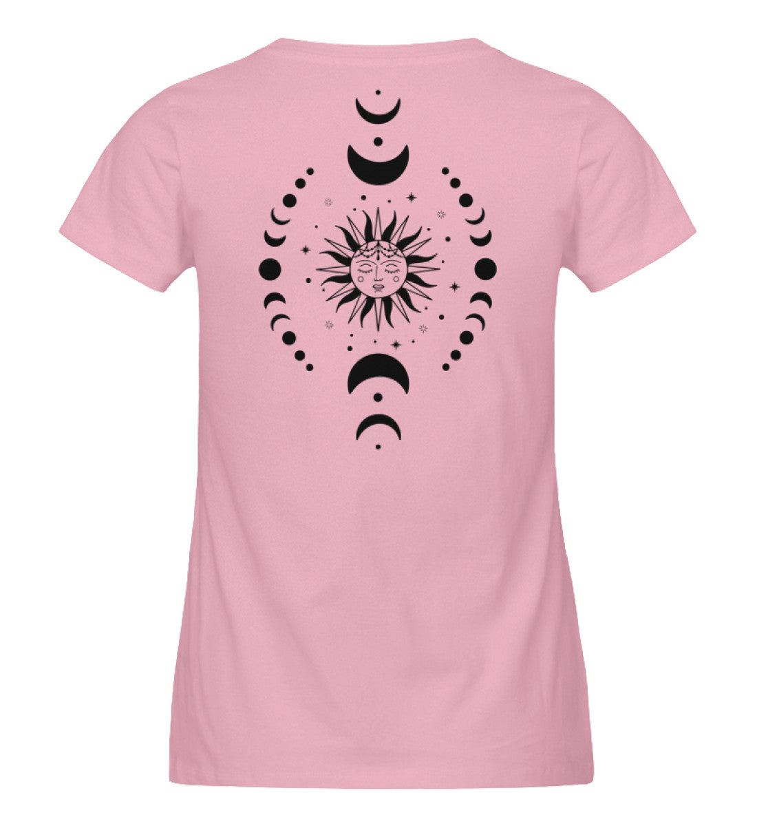 Organic Damen T-Shirt SYMBOLS IX Cotton Pink