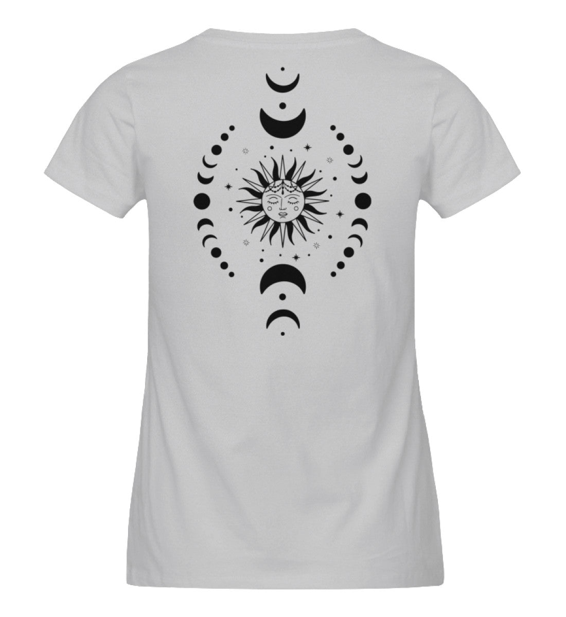 Organic Damen T-Shirt SYMBOLS IX Grau (Meliert)