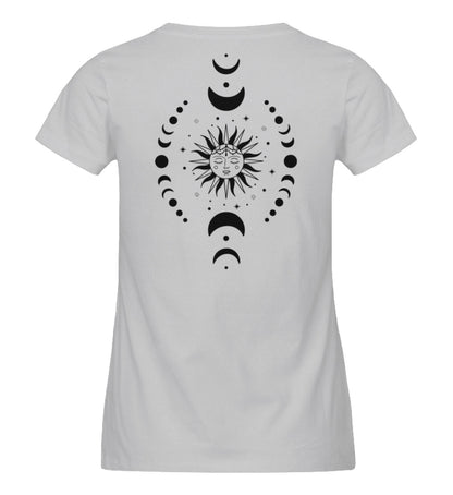 Organic Damen T-Shirt SYMBOLS IX Grau (Meliert)