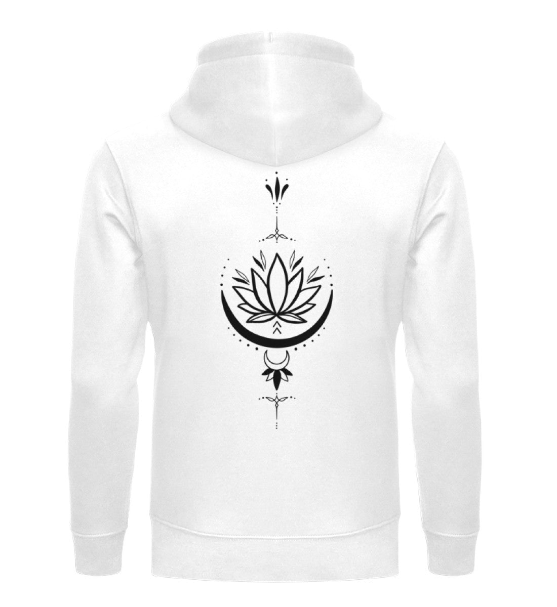 Organic Unisex Hoodie SYMBOLS XI  White