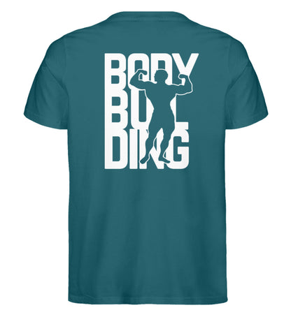 Organic Unisex T-Shirt "BODYBUILDING II" Ocean Depth