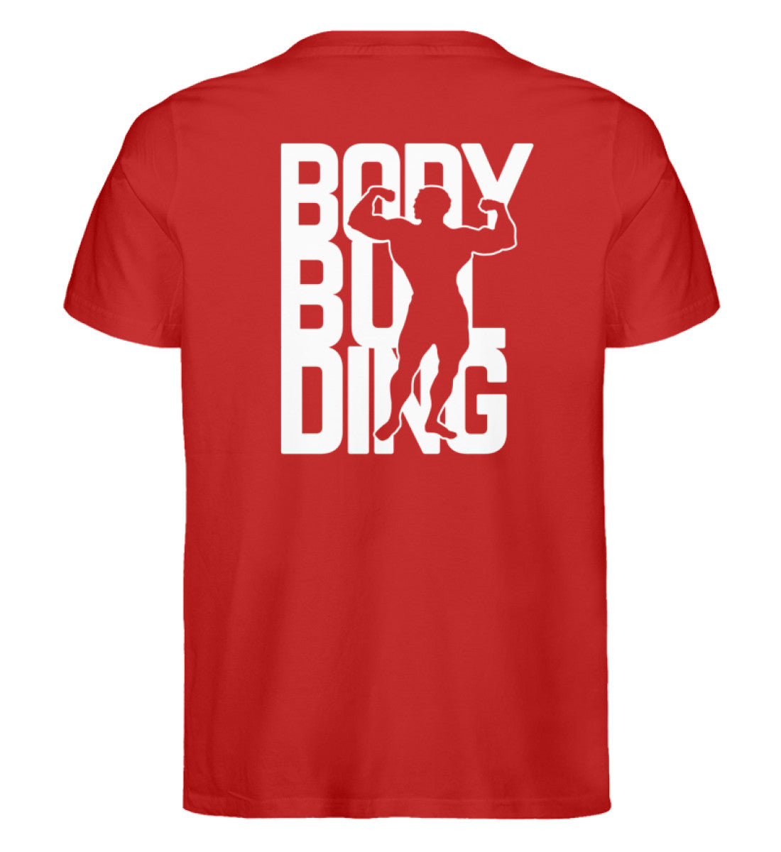 Organic Unisex T-Shirt "BODYBUILDING II" Red