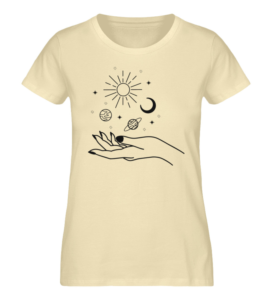 Organic Damen T-Shirt SYMBOLS Natural Raw