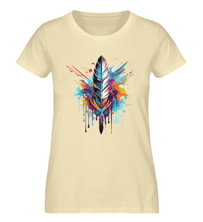 Organic Damen T-Shirt BOHO ARROW Natural Raw