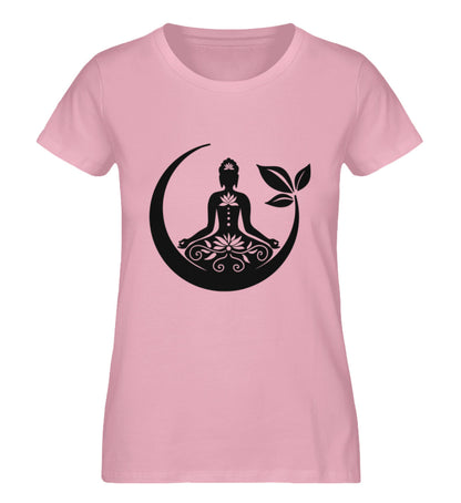 Organic Damen T-Shirt MEDITATION Cotton Pink