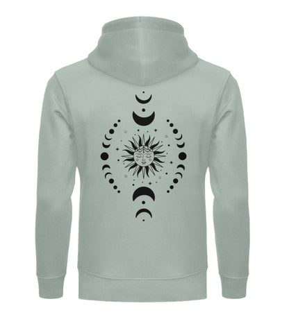 Organic Unisex Hoodie SYMBOLS IX Aloe