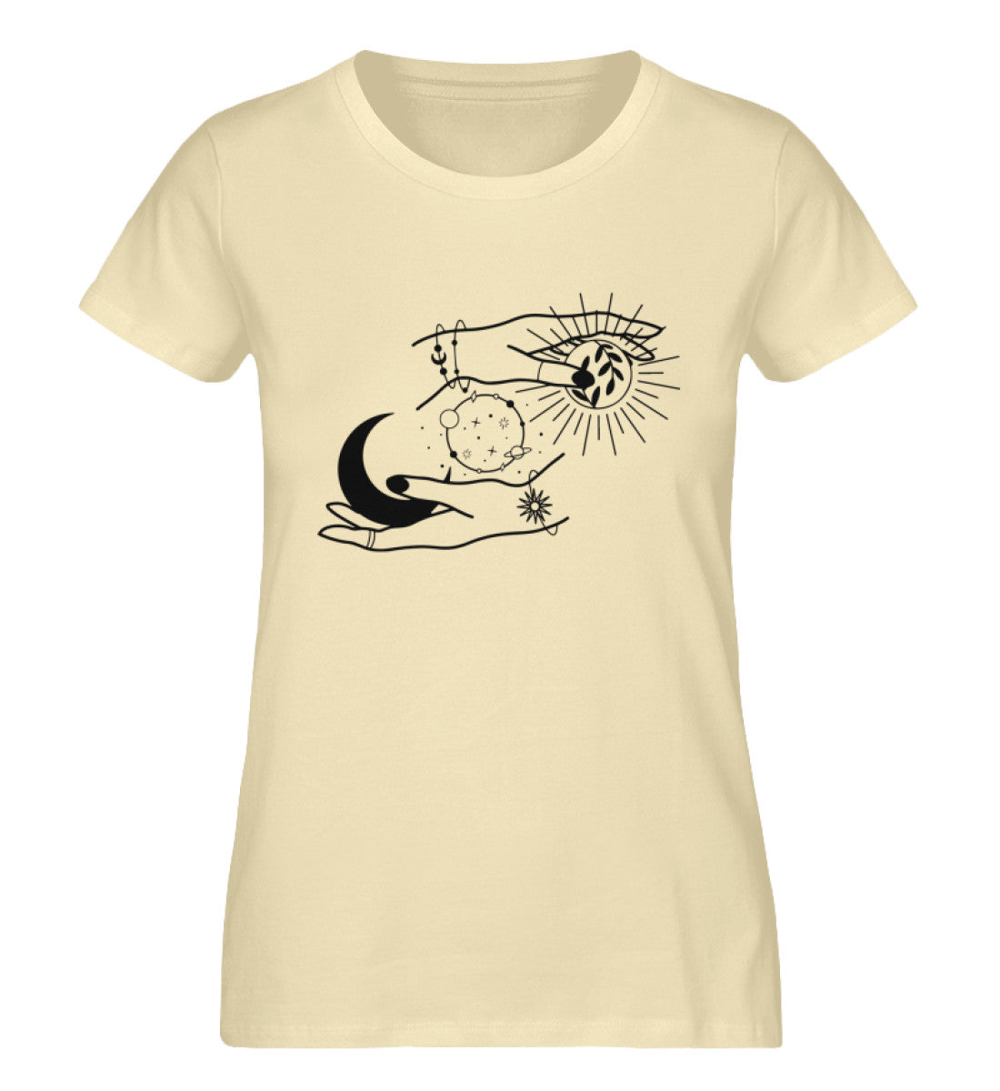 Organic Damen T-Shirt SYMBOLS III Natural Raw