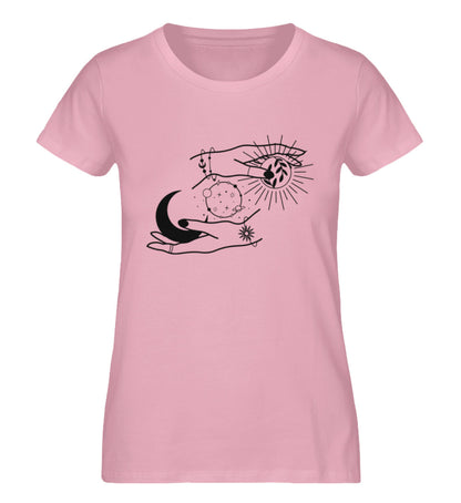 Organic Damen T-Shirt SYMBOLS III Cotton Pink