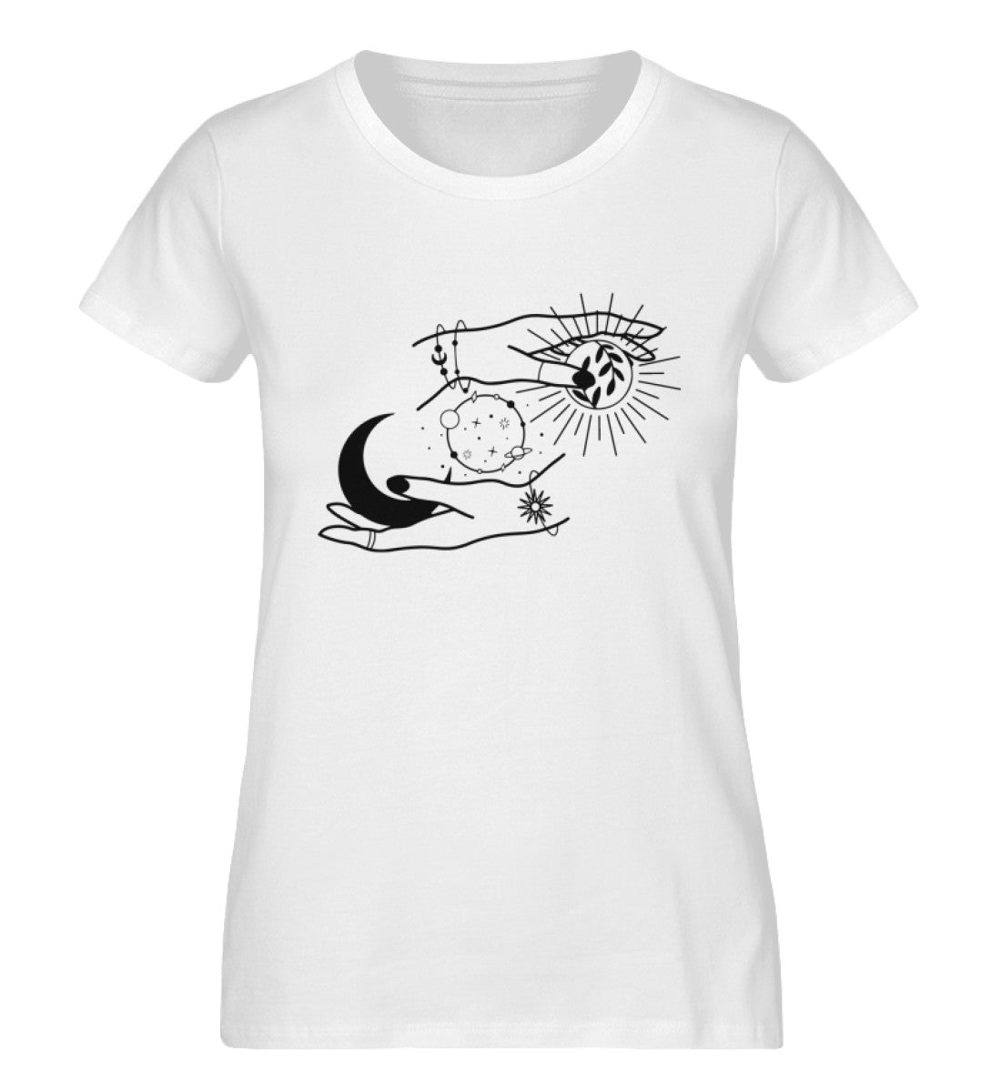 Organic Damen T-Shirt SYMBOLS III White