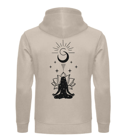 Organic Unisex Hoodie SYMBOLS VIII Desert Dust