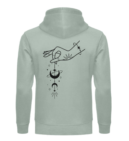 Organic Unisex Hoodie SYMBOLS V Aloe