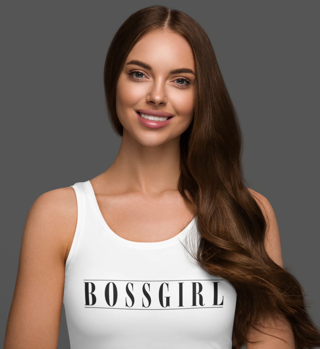 Organic Damen Tank Top BOSSGIRL