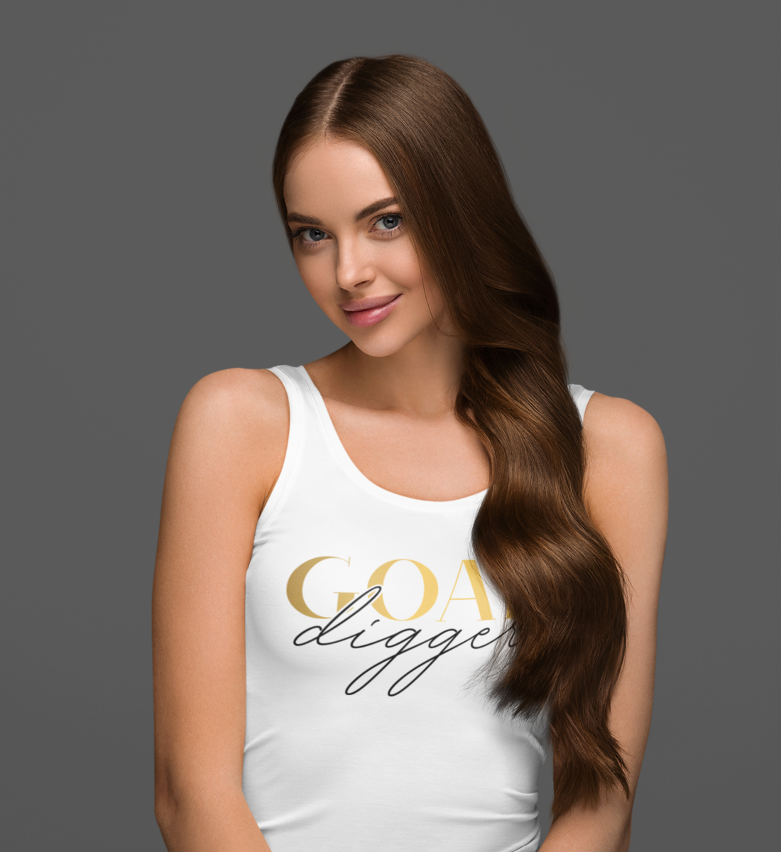 Organic Damen Tank Top GOAL DIGGER