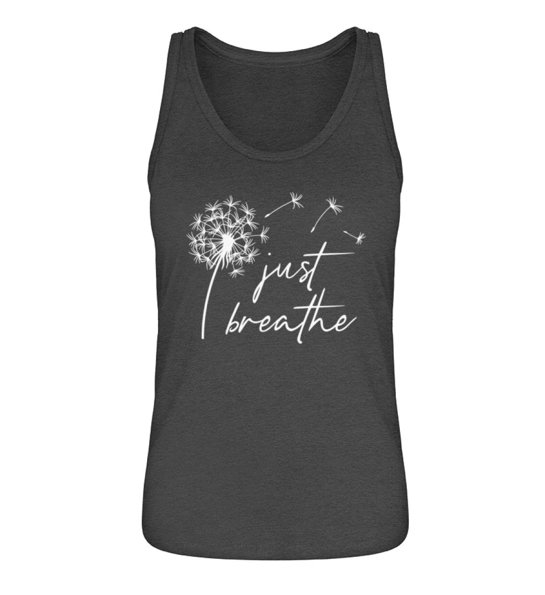 Organic Damen Tank Top just breathe Dunkelgrau Meliert