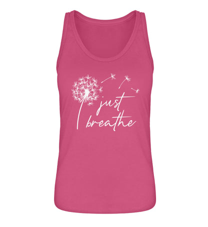 Organic Damen Tank Top just breathe Raspberry