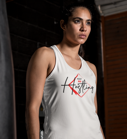 Organic Damen Tank Top KEEP ON HUSTLING