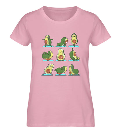 Damen T-Shirt Avocado Cotton Pink