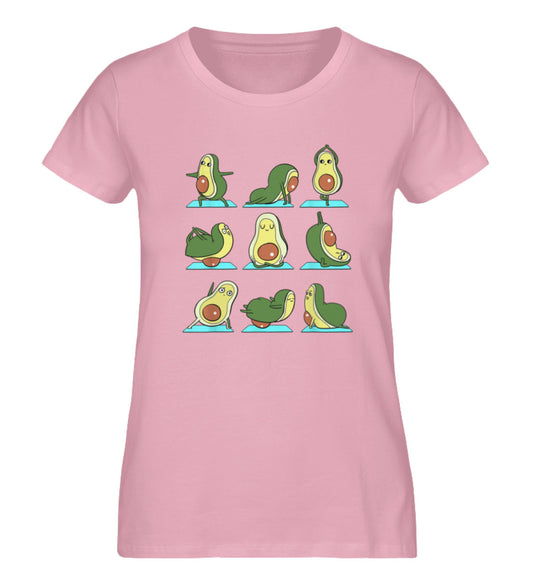 Damen T-Shirt Avocado Cotton Pink