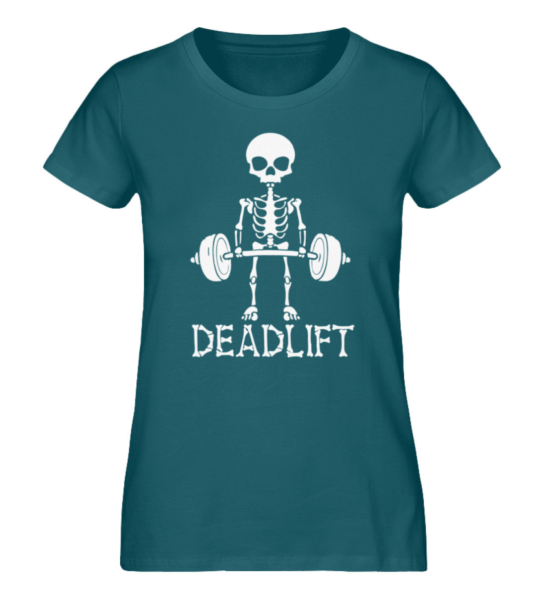 Organic Damen T-Shirt Deadlift Ocean