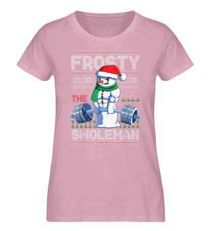 Organic Damen T-Shirt Frosty Mauve