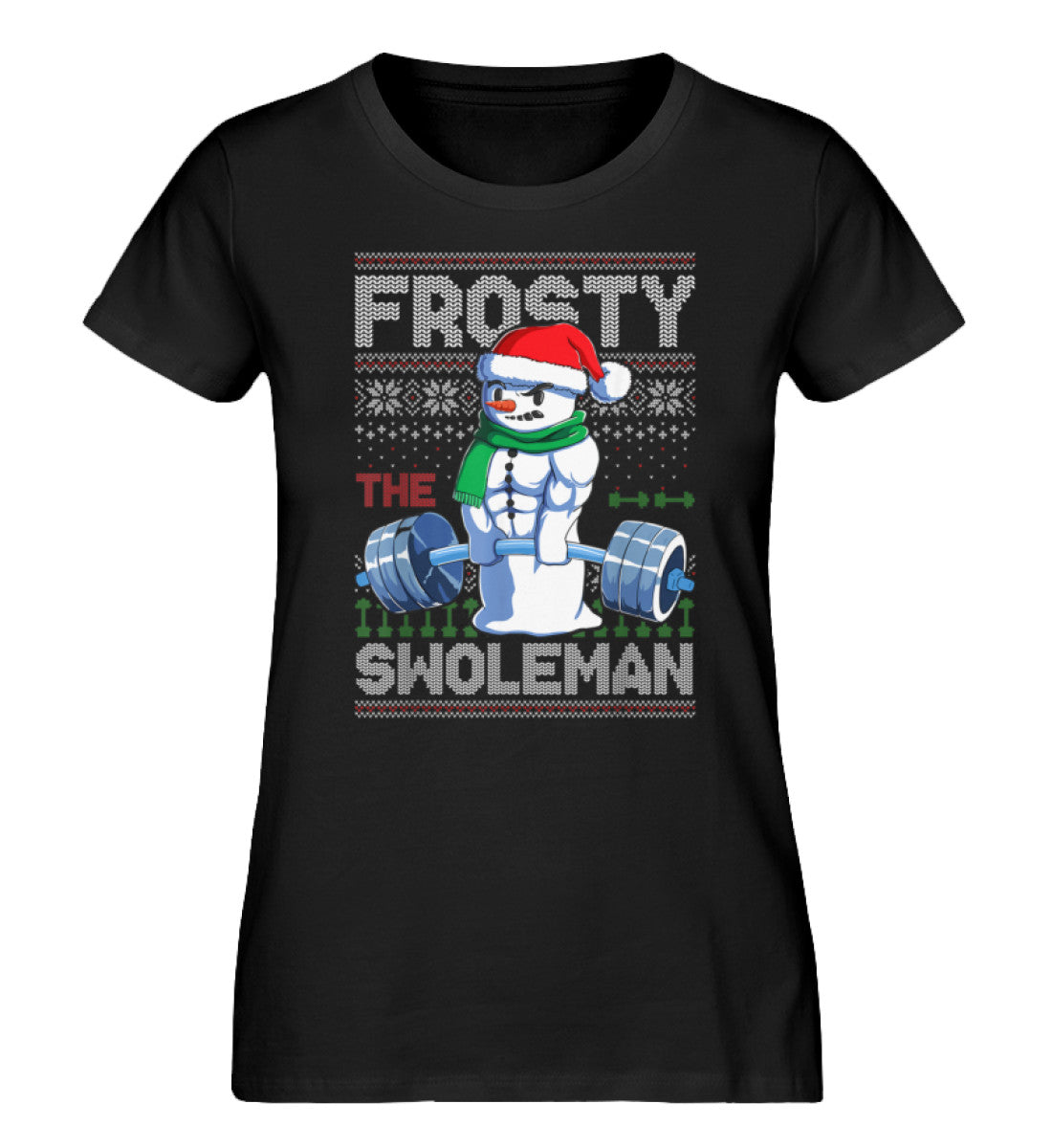 Organic Damen T-Shirt Frosty Schwarz