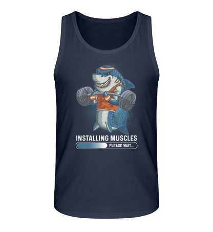 Herren Tank Top Shark Navy