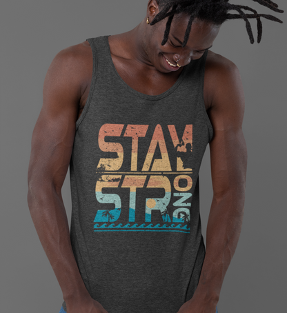 Organic Herren Tank Top STAY STRONG