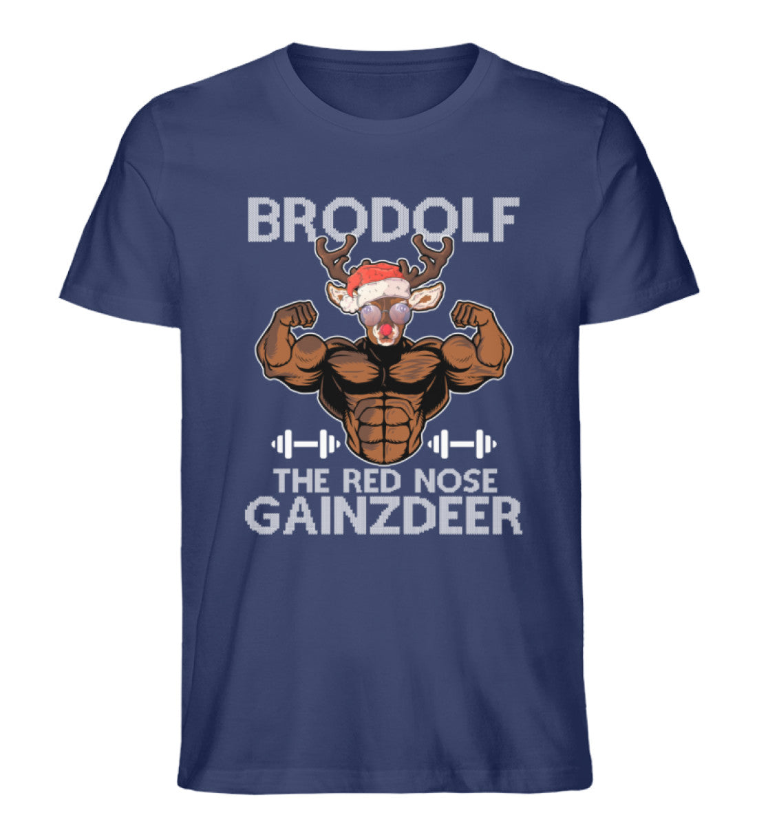 Organic Herren T-Shirt Brodolf Navy