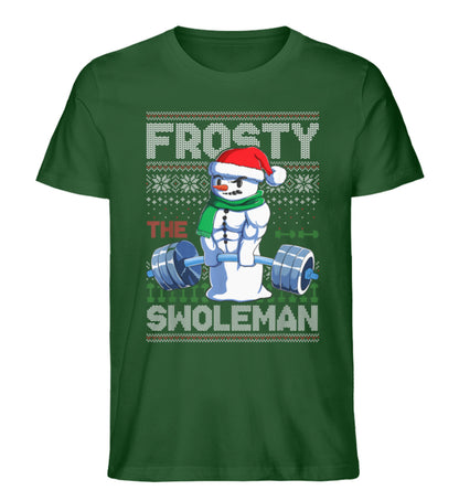 Organic Herren T-Shirt Frosty Dunkelgruen