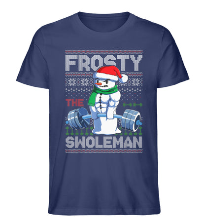 Organic Herren T-Shirt Frosty Navy