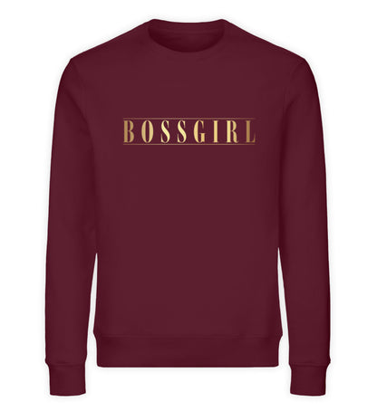 Organic Sweatshirt BOSSGIRL Burgund