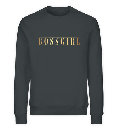 Organic Sweatshirt BOSSGIRL Ink Grau