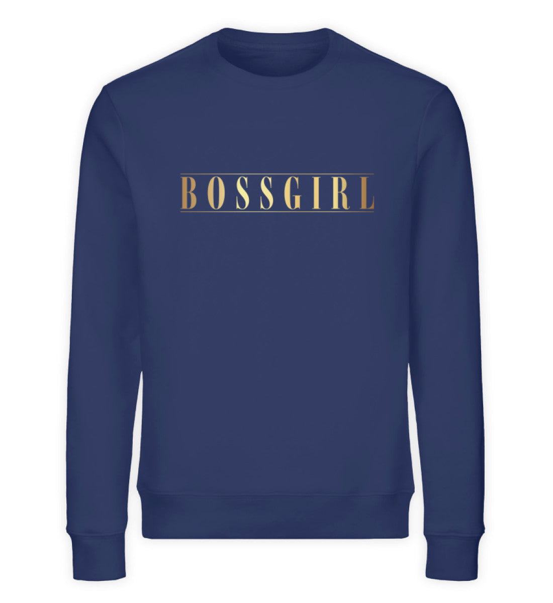 Organic Sweatshirt BOSSGIRL Navy