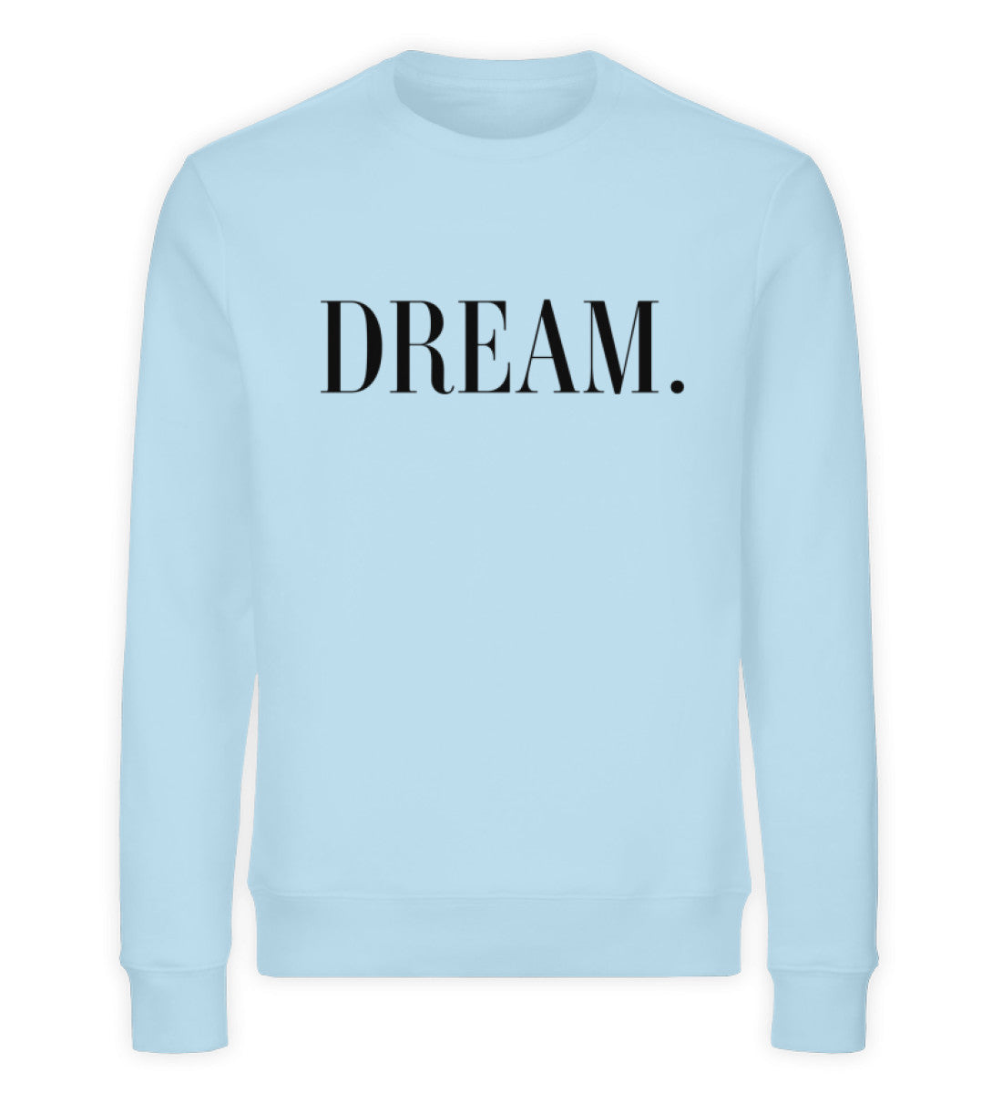 Organic Sweatshirt DREAM Sky Blue
