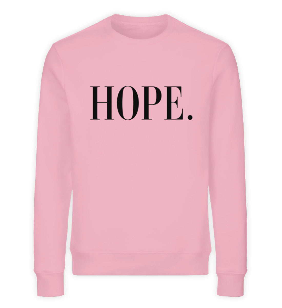 Organic Sweatshirt HOPE Cotton Pink