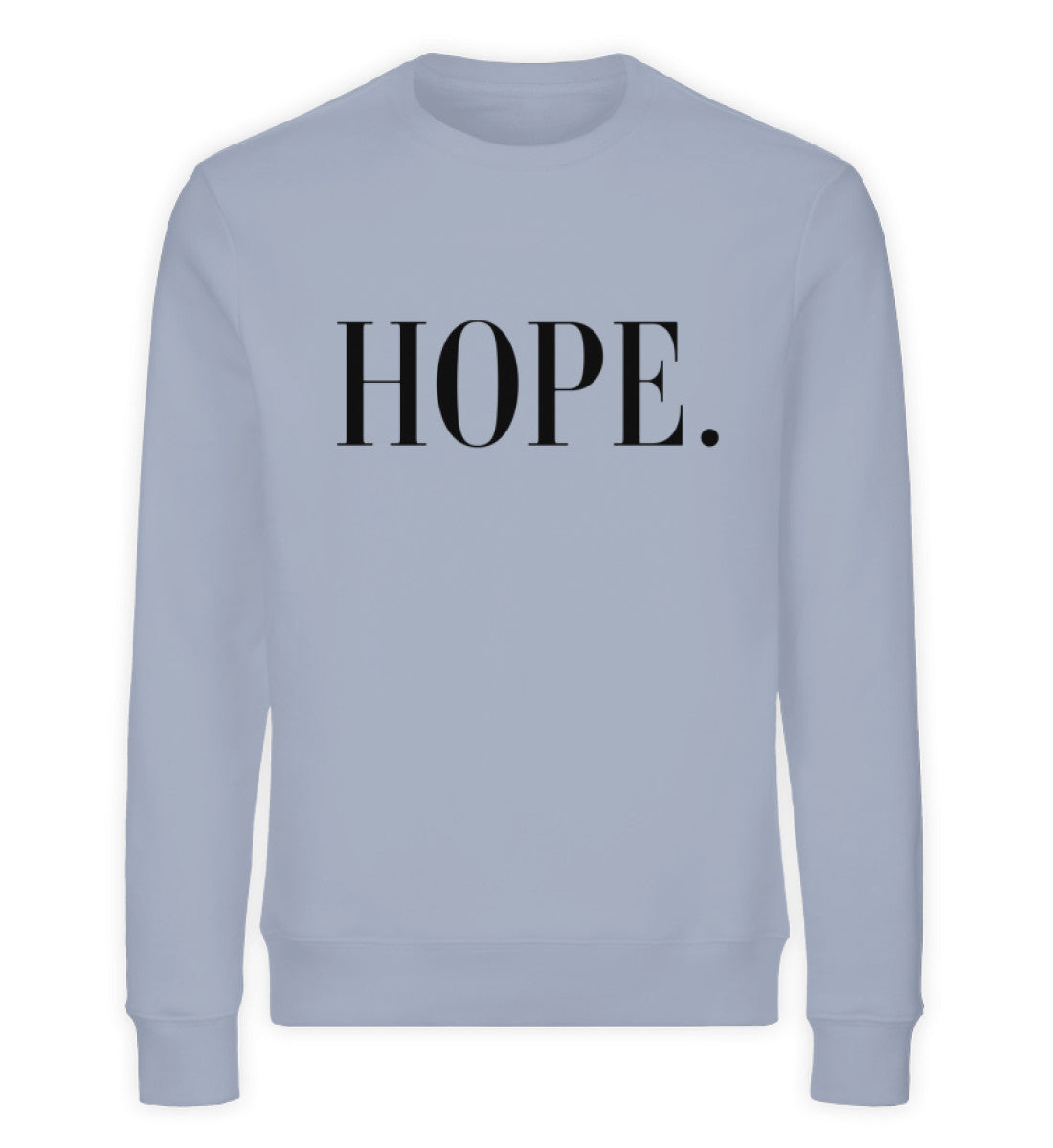Organic Sweatshirt HOPE Serene Blue