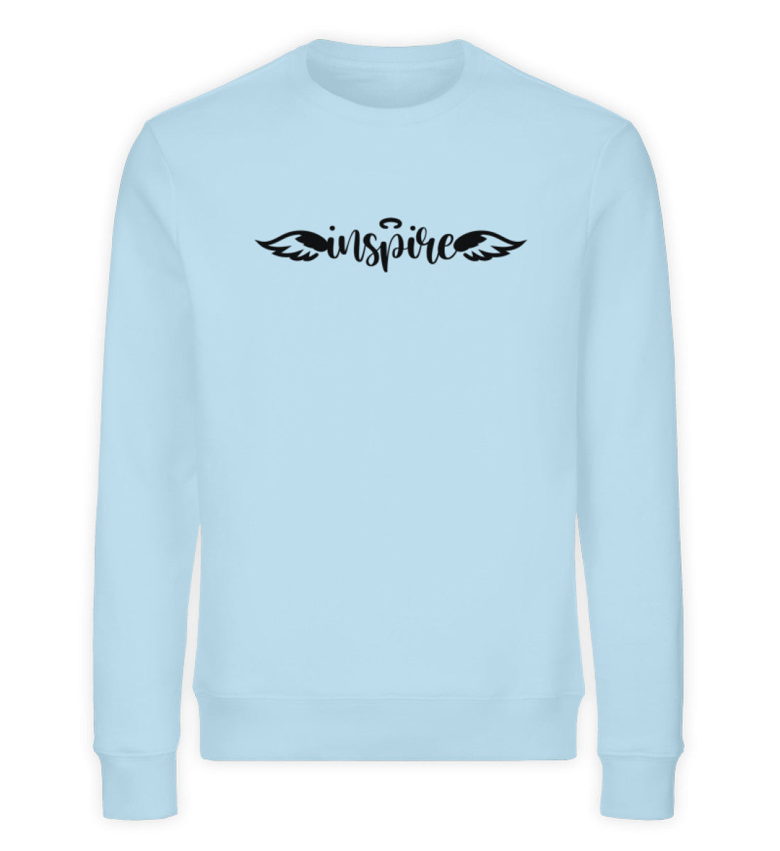 Organic Sweatshirt Inspire Sky Blue