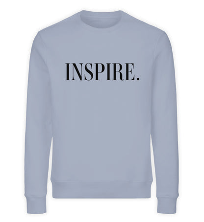 Organic Sweatshirt INSPIRE II Serene Blue