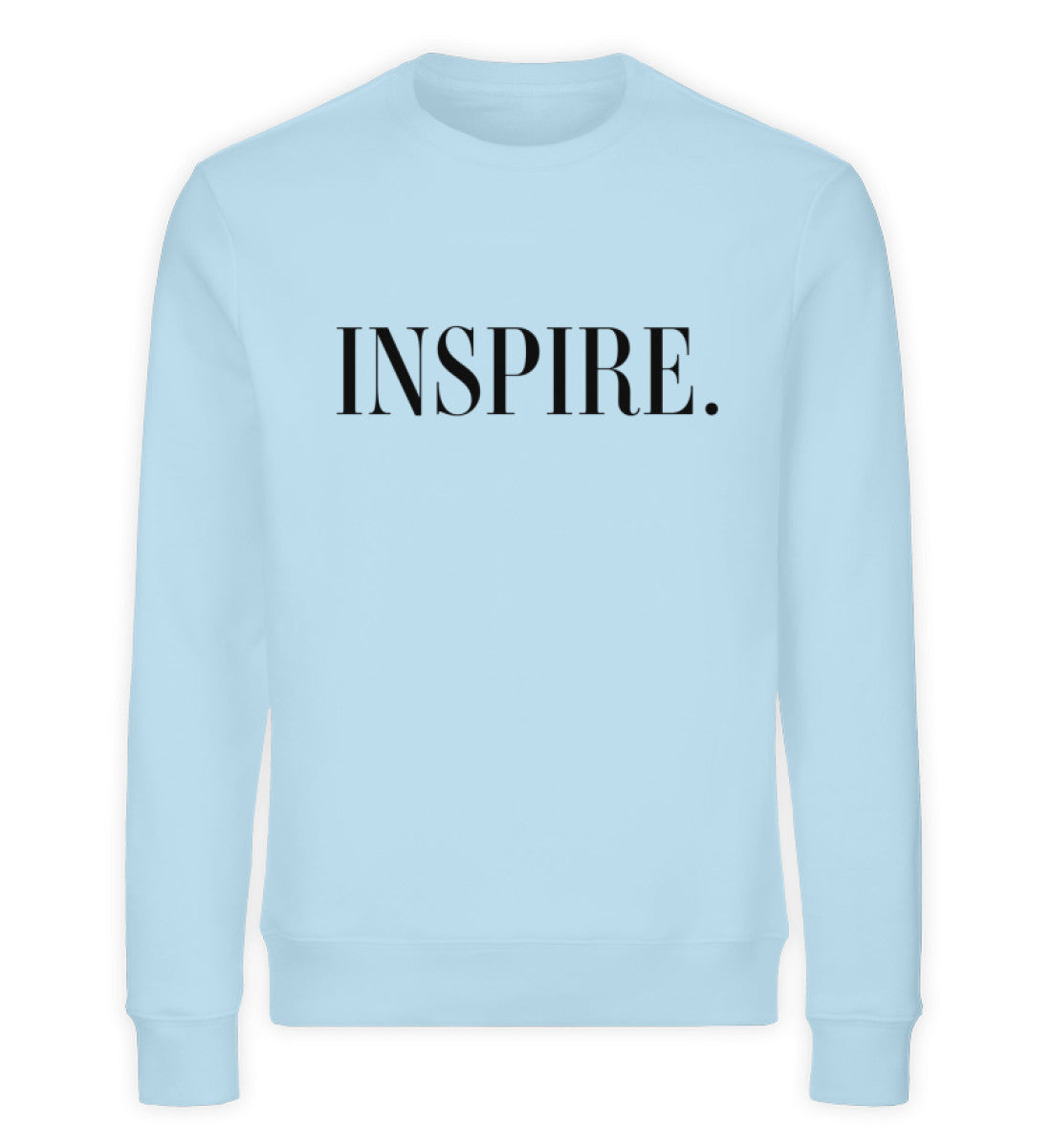 Organic Sweatshirt INSPIRE II Sky Blue