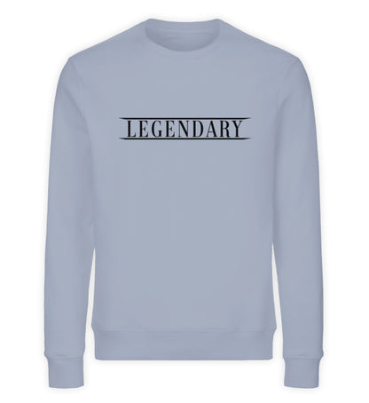 Organic Sweatshirt Legendary Serene Blue