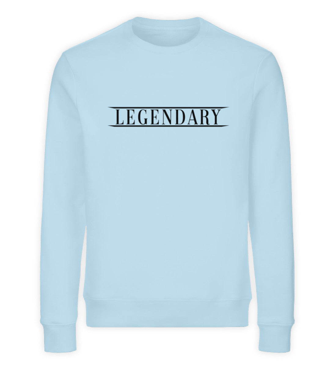 Organic Sweatshirt Legendary Sky Blue