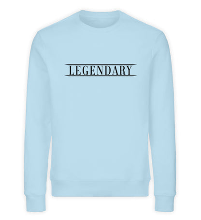 Organic Sweatshirt Legendary Sky Blue